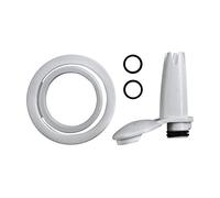 ISI Easy Whip - Set de recambio para aspiradora (1 boquilla para bisagras, 2 juntas y 1 junta para la cabeza), color blanco