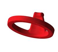 iSi para Notebook - Junta de color rojo con pestaña de extracción para sahnezubereiter GW Plus y TW Plus