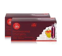 iSi Professional Chargers - Cápsulas de nata (420 g, 50 x 8,4 g, 2 unidades)