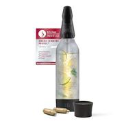 iSi Twist'n Sparkle Virtuoso Wassersprudler 0.95L - Soda Maker para agua con gas, zumos y cócteles - Agua con gas y refrescos con funda de silicona antideslizante - Máquina alternativa de agua con