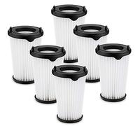 Isincer Juego de 6 filtros CX7 y QX8 compatibles con aspiradoras AEG de los modelos AEG CX7-2 y QX8, filtro de repuesto HEPA apto para CX7-2-45an, CX7-2-i360, CX7-2-s360