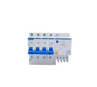 ISIRYK Interruptor automático Disyuntor RCBO NXBLE-32 NXBLE-63 de 0,3 A, 2P, 4P, 3P+1N, 10 A, 16 A, 32 A, 40 A, 63 A, 80 A, 100 A, 125 A, con accionamiento por Corriente Residual(63A)
