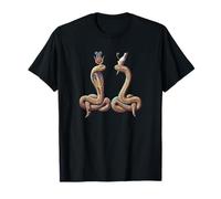 ISIS como Serpiente de Uraeus y Osiris Serapis Camiseta