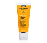 ISISPHARMA UVEBLOCK SPF 50+ Fluido Invisible 40 ml - Protección solar muy alta - Textura fluida sin marcas blancas - Pieles sensibles - Fabricado en Francia