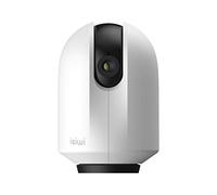 Isiwi Cámara IP WiFi motorizada Redonda de vigilancia, Vista panorámica, detección de Sonido, Audio bidireccional, Monitor de bebé, LED IR, Compatible con Alexa, 4 MP (ISW-DPI4M)