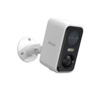 Isiwi Flip Cámara inalámbrica a batería 3 MP Externa visión Nocturna a Color Videocámara vigilancia Detección Humana Audio bidireccional IP65 MicroSD Batería Intercambiable 5200 mAh ISW-BBTR-3M