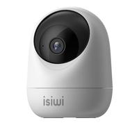 Isiwi Orb - Cámara IP WiFi para interior de vigilancia doméstica, HD 1080P, visualización panorámica, detección de movimientos y sonidos anormales, audio bidireccional, vigilabebés con visión nocturna