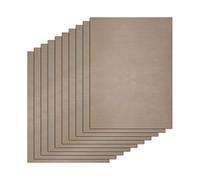 ISIYINER Papel de Horno Reutilizable Resistencia a Altas Temperaturas Lavable Esterilla para Horno Set de 10 40 x 30CM