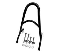 ISJRJF Almohadilla Respaldo Moto Respaldo Corto para Pasajero Sissy Bar, Compatible con Harley Sportster XL 883 1200 2004-2017 2016 2015 2014 2013 2012 2011 Respaldo Pasajero para Motocicleta