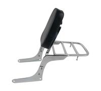 ISJRJF Almohadilla Respaldo Moto Respaldo Sissy Bar Compatible con Honda Rebel 250 CMX250C (1987, 1996-2009, 2012, 2013, 2014 y 2015) CMX250CD Limited CMX250C Respaldo Pasajero para Motocicleta