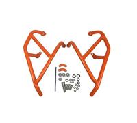 ISJRJF Barra Choque Protección Motor Ajuste para KTM 390 ADV Ajuste para Duke 390 Adventure Barra de protección para Motor protección contra caídas 2020-2023 Guardia de Motor de Carretera(Orange)
