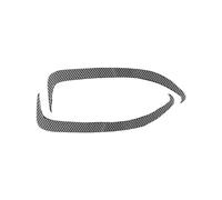 ISJRJF Coche Fender Side Cover Ajuste para Porsche 718 982 2016-2022 Cubierta de ventilación Lateral Coche Pegatina embellecedora Entrada Flujo Aire Accesorios Interiores Adhesivo Decorativo