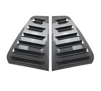 ISJRJF Coche Fender Side Cover Ajuste para VW Golf 6 MK6 2008-2012 Ventana Trasera Cuarto de Rejilla Cubierta Tipo Pala embellecedor de ventilación Lateral Adhesivo Decorativo(Carbon Look)