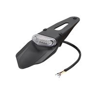 ISJRJF Guardabarros De Extensión para Compatible con luz Trasera LED para Motocicleta Polisport. para Guardabarros Trasero. Compatible con luz Trasera para(White)