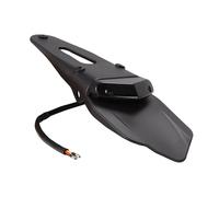 ISJRJF Guardabarros De Extensión para Compatible con luz Trasera LED para Motocicleta Polisport. para Guardabarros Trasero. Compatible con luz Trasera para(Black)