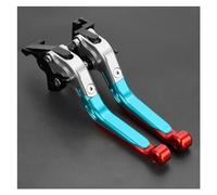 ISJRJF Manillar Manetas Embrague Ajuste para Cfmoto CF Moto X6 X8 500 ATV 150 250 400 650 MT NK GT Palanca de Embrague de Freno de Motocicleta Mango Ajustable Freno Motocicleta(1)