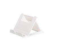 ISJRJF Soporte Movil Bicicleta Mini Soporte Creativo portátil Universal Plegable de plástico para teléfono, Tableta y Ordenador Soporte Móvil Moto(White)