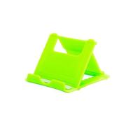 ISJRJF Soporte Movil Bicicleta Mini Soporte Creativo portátil Universal Plegable de plástico para teléfono, Tableta y Ordenador Soporte Móvil Moto(Green)