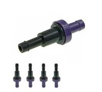 ISJRJF Válvula solenoide Ajuste para Chevrolet Matiz Apto para Mazda RX-7 válvula PCV de ventilación Positiva del cárter OEM 94580183 / N3A113890 Válvula Control (5 PCS)