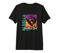 Isla Anna Maria, Florida, EE. UU., Recuerdo de Surf en la Playa Camiseta Premium