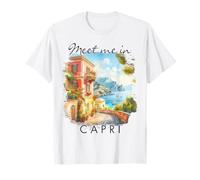 Isla Capri Italia Viaje Viaje Viaje Encuéntrame En Capri Camiseta