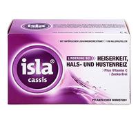 isla cassis Pastillen Linderung bei Heiserkeit, Hals-und Hustenreiz, 120 pzas Pastillas