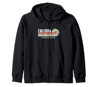 Isla Culebra Vintage Puerto Rico Sudadera con Capucha