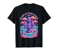 Isla de Espíritus de Piedra, Olas Místicas de Jeju y Setas Camiseta