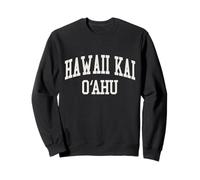 Isla de Hawái Souvenir Retro Hawaii Kai Oahu Hawaii Beach Sudadera