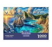 Isla de Jeju Puzzle 1000 Piezas para La Familia-Rompecabezas Difícil, Apto para Adultos Y Adolescentes A Partir De 12 Años 52x38cm/1000pcs
