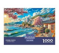 Isla de Jeju Puzzle 1000 Piezas para La Familia-Rompecabezas Difícil, Apto para Adultos Y Adolescentes A Partir De 12 Años 52x38cm/1000pcs