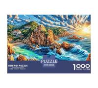 Isla de Jeju Rompecabezas 1000 Piezas,Puzzle Difícil para La Familia - Tiempo De Calidad Y Diversión 38x26cm/1000pcs