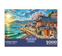 Isla de Jeju Rompecabezas De 1000 Piezas para Adultos Niño Puzzle De Papel Ecológico, Puzzle De Juguete para Regalo, 38x26cm/1000pcs