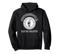 Isla de la Belleza Francia Córcega Sudadera con Capucha