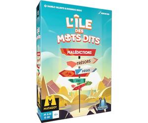 Isla de Las Palabras Dichas - Versión Francesa | Juego Sociedad Cooperativa - Amigos - Familia - Desde 10 Años - 2 a 10 Jugadores - 20 Min - Versión Español