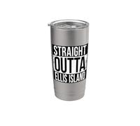 ISLA DE OUTTA ELLIS RECTA Vaso térmico de acero inoxidable de doble pared
