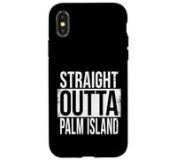 Isla DE Palma DE Outta Recta Carcasa para iPhone X/XS