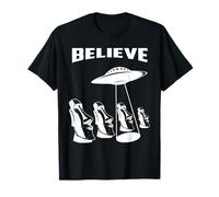 Isla de Pascua Heads Moai Statues Alien T-shirt Camiseta