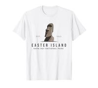 Isla de Pascua Rapa Nui National Park Emblema Vintage Camiseta