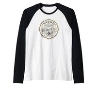 Isla de Skye La Isla Brumosa Escocia Viejo de Storr Camiseta Manga Raglan