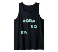 Isla de vacaciones de las flores - Travel Bora Bora Camiseta sin Mangas