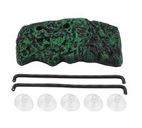 Isla flotante con ventosas, plataforma brasileña de tortuga para reptiles anfibios y tortugas (L)