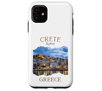 Isla griega Creta Grecia con Rethimno Town Harbour Carcasa para iPhone 11