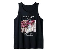 Isla Griega Paros Grecia Grecia Souvenir de vacaciones Mujeres Hombres Camiseta sin Mangas