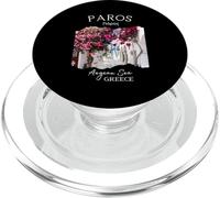 Isla Griega Paros Grecia Grecia Souvenir de vacaciones Mujeres Hombres PopSockets PopGrip para MagSafe