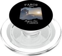 Isla Griega Paros Grecia Grecia Souvenir de vacaciones Mujeres Hombres PopSockets PopGrip para MagSafe