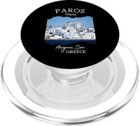 Isla Griega Paros Grecia Grecia Souvenir de vacaciones Mujeres Hombres PopSockets PopGrip para MagSafe