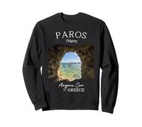 Isla Griega Paros Grecia Grecia Souvenir de vacaciones Mujeres Hombres Sudadera