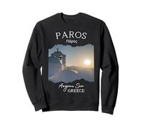 Isla Griega Paros Grecia Grecia Souvenir de vacaciones Mujeres Hombres Sudadera