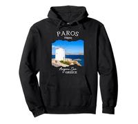Isla Griega Paros Grecia Grecia Souvenir de vacaciones Mujeres Hombres Sudadera con Capucha